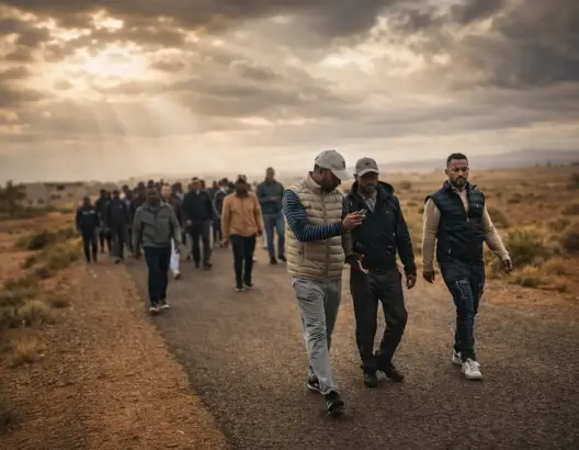 ساكنة غريس السفلي تحتج للمطالبة بتبسيط مساطر البناء بالعالم القروي