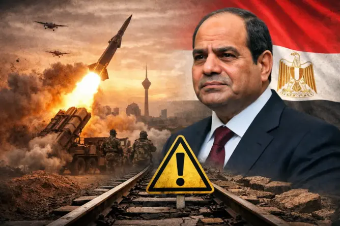 “مسافة السكة”.. كيف اختفى طريق “السيسي” لمواجهة اعتداءات إيران؟