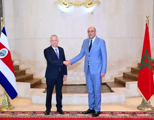 في مباحثات مع رئيس مجلس المستشارين.. وزير الخارجية الكوستاريكي يؤكد دعم بلاده لمبادرة الحكم الذاتي