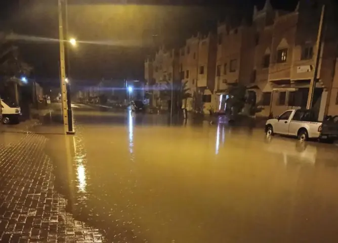 فيضانات درعة تافيلالت تعري هشاشة صرف المياه وتضع المجالس المنتخبة في قفص الاتهام