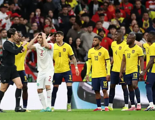 وهبي يفتتح مشواره مع الأسود بتعادل إيجابي أمام الإكوادور
