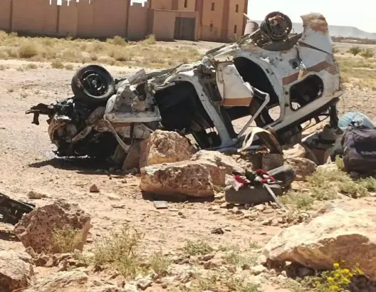 السرعة تنهي حياة 3 أشخاص في حادثة سير “مروعة” بضواحي أرفود