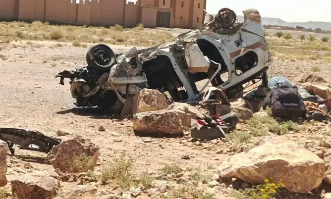 السرعة تنهي حياة 3 أشخاص في حادثة سير “مروعة” بضواحي أرفود
