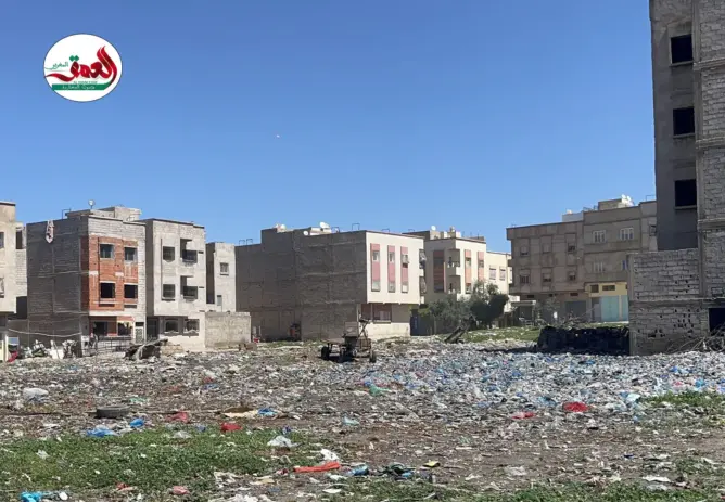 مطرح نفايات عشوائي بفاس