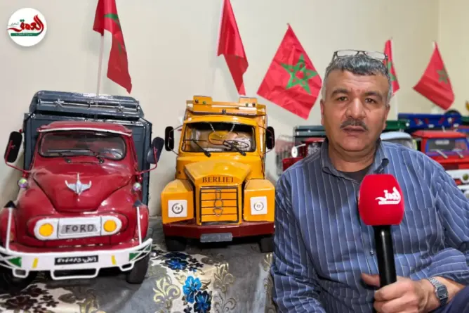 مبدع مغربي يعيد الحياة لـ”شاحنات المسيرة الخضراء”