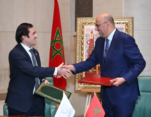 ولد الرشيد يستقبل رئيس برلمان “ميركوسور” ويوقعان مذكرة لتعزيز الشراكة الاستراتيجية