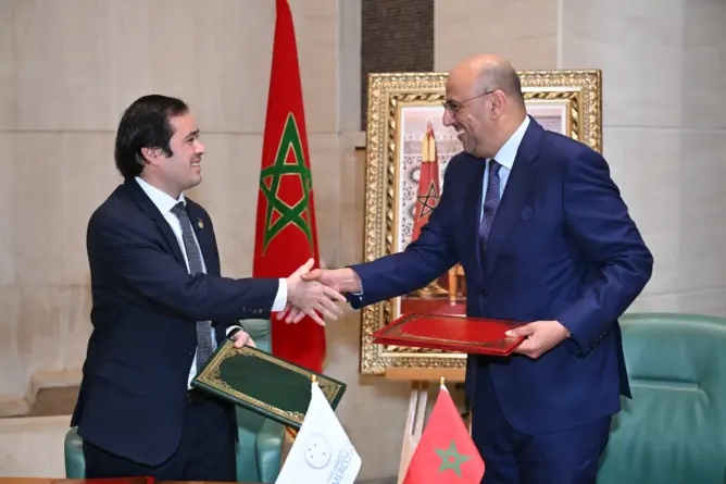 ولد الرشيد يستقبل رئيس برلمان “ميركوسور” ويوقعان مذكرة لتعزيز الشراكة الاستراتيجية
