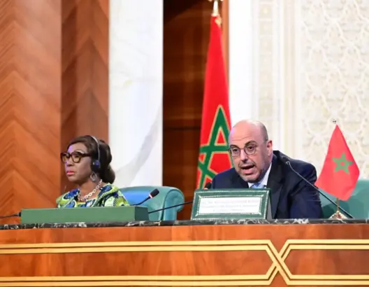 ولد الرشيد: لا غنى عن الديمقراطية والسلم لتحقيق النهضة التنموية في إفريقيا