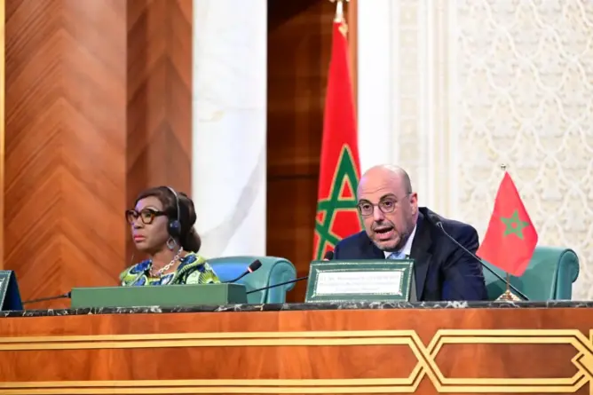 ولد الرشيد: لا غنى عن الديمقراطية والسلم لتحقيق النهضة التنموية في إفريقيا