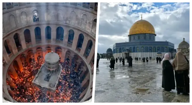 “الأقصى” و”القيامة” يستقبلان المصلين بعد 40 يوما من الإغلاق.. فرحة فلسطينية تتحدى قيود الاحتلال