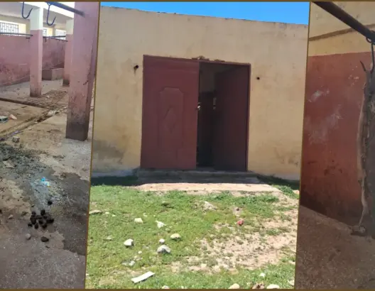 المسلخ الجماعي بمنطقة "بن شرو"، التابعة لجماعة ناوور بإقليم بني ملال،