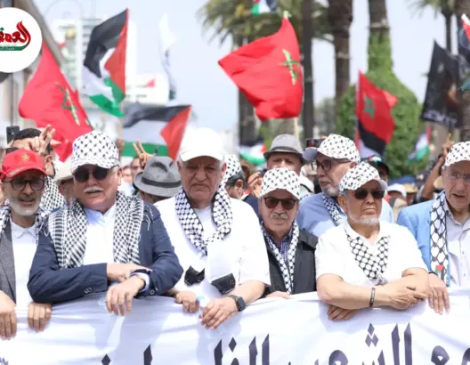 مسيرة حاشدة بالرباط ضد إعدام الأسرى الفلسطنينيين
