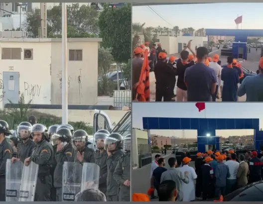 نقابة تدين تدخلا أمنيا لفض اعتصام أطر صحية بالعيون وتحمل الإدارة الجهوية المسؤولية