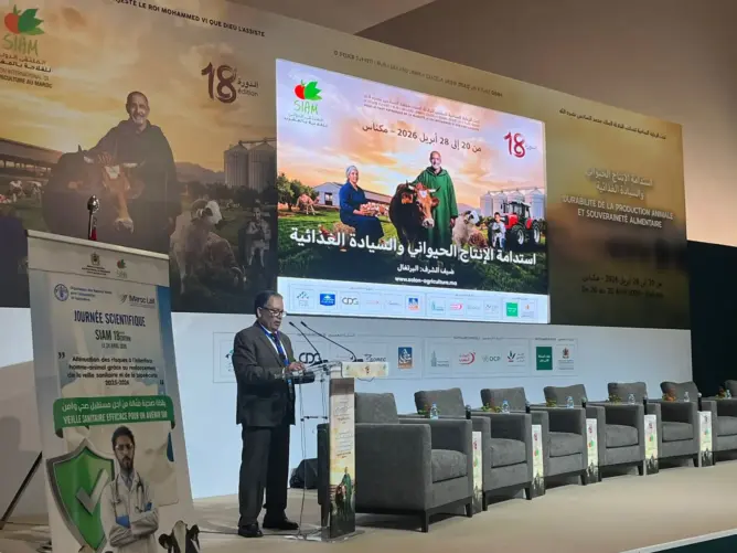 ندوة نظمتها الفيدرالية البيمهنية لسلسلة الحليب