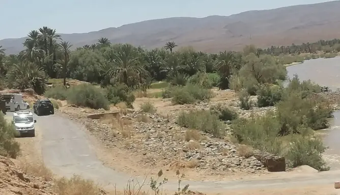 استنفار بزاكورة بعد العثور على جثة مجهولة بضفاف وادي درعة