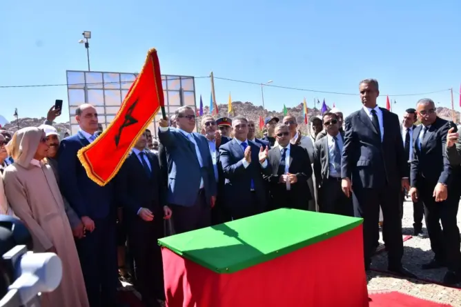 أخنوش يطلق أشغال بناء مستشفى جديد بتافراوت ويطلع على مشاريع تأهيل المدينة