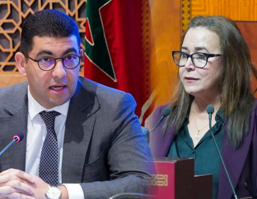 صورة مركبة لفاطمة الزهراء التامني ومحمد مهدي بنسعيد