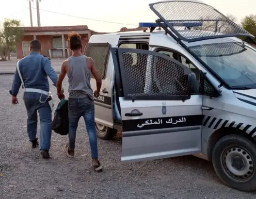موضوع مذكرات بحث.. درك كلميمة يضع حدا لنشاط مبحوث عنه بأملاكو نواحي الرشيدية