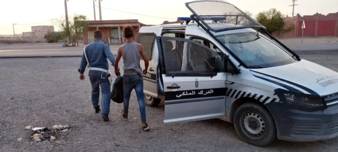 موضوع مذكرات بحث.. درك كلميمة يضع حدا لنشاط مبحوث عنه بأملاكو نواحي الرشيدية