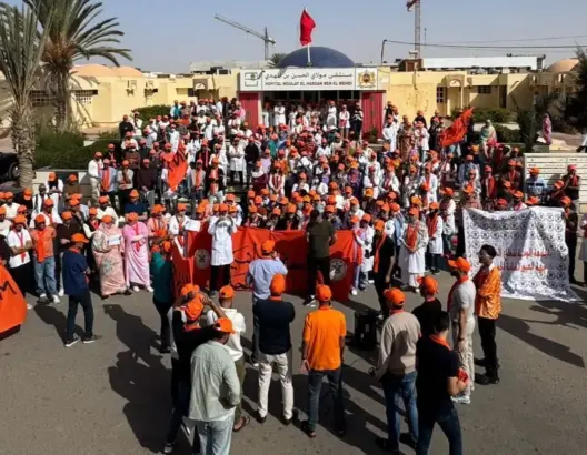 نقابة تتهم “منتحلي صفة” بالاعتداء على إطار صحي بالعيون وتطالب بتحقيق عاجل