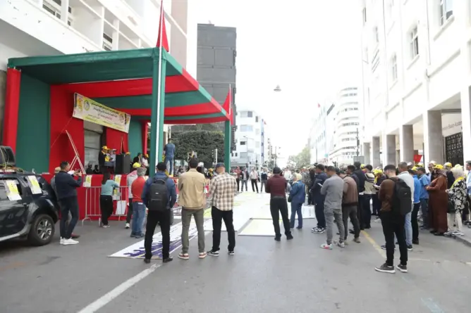 فاتح ماي بالرباط.. احتفالات باهتة ومطلب دعم القدرة الشرائية يوحد النقابات (فيديو)