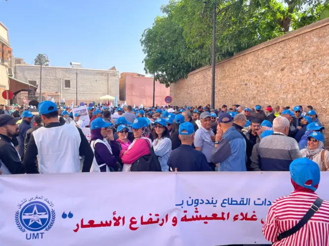 “لا عدالة اجتماعية بدون قدرة شرائية مصونة”.. الطبقة العاملة بمراكش تخلد فاتح ماي بصوت الاحتجاج