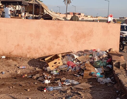 محيط محطة باب دكالة بمراكش