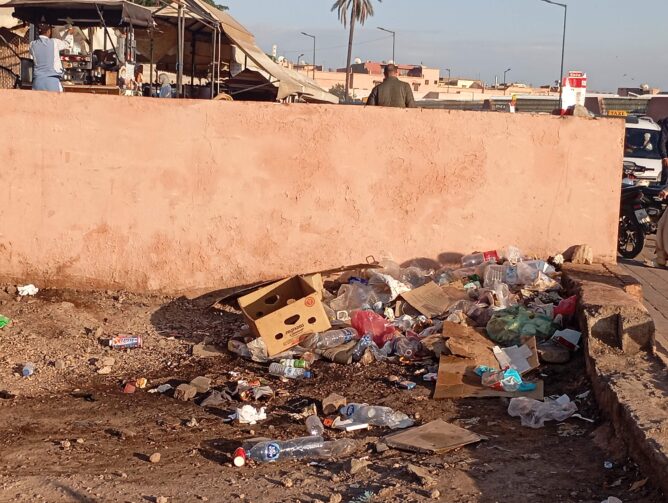 محيط محطة باب دكالة بمراكش