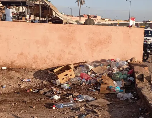 محيط محطة باب دكالة بمراكش