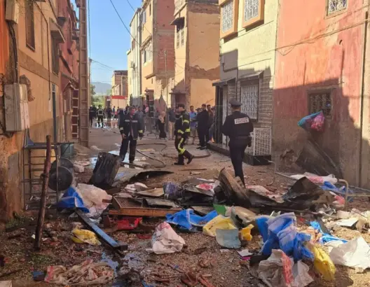 انفجار قنينتي غاز يهز حي حمرية بخنيفرة دون خسائر بشرية