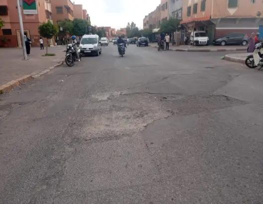 حوادث سير متكررة وأعطاب ميكانيكية.. مطالب بإصلاح المحور الطرقي “ابن الهيثم” بمراكش