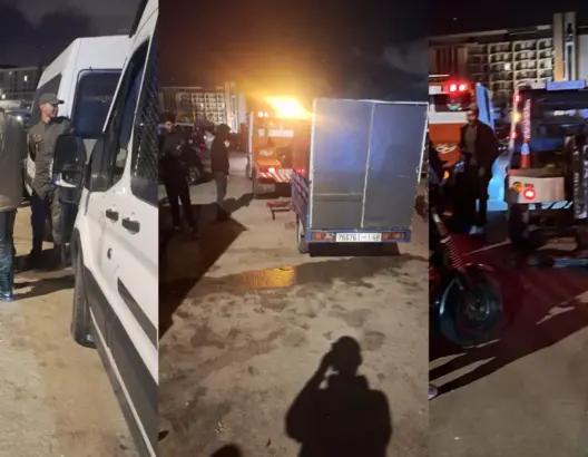 سلطات طنجة تشن حملة لتحرير الملك العمومي وتحجز معدات وعربات لبيع القهوة
