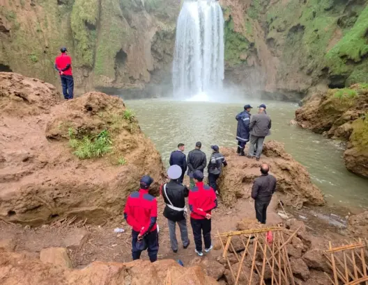 بعد أيام من البحث عنه.. انتشال جثة جندي من شلالات أوزود نواحي أزيلال