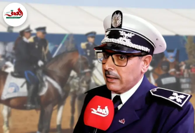 وحدة شرطة الخيالة تستعرض مكوناتها
