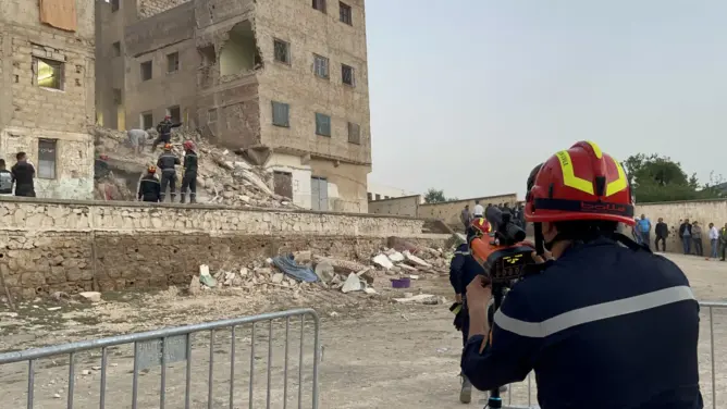 وفاة طفل وإصابة 6 أشخاص كحصيلة أولية في انهيار بناية بفاس