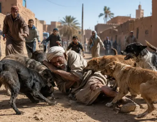 “طاطا” تعيش تحت وطأة الرعب.. أنياب الكلاب الضالة تزهق روح شيخ وتُرسل آخرين للمستشفى