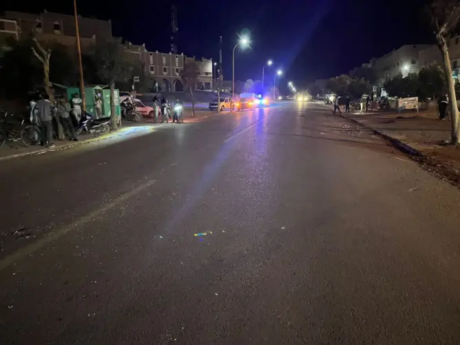 ورزازات.. حادثة سير بسكورة تعري هشاشة الإنارة وغياب الإسعاف