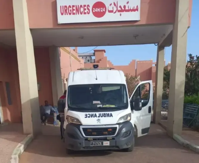 سيارة إسعاف بزاكورة