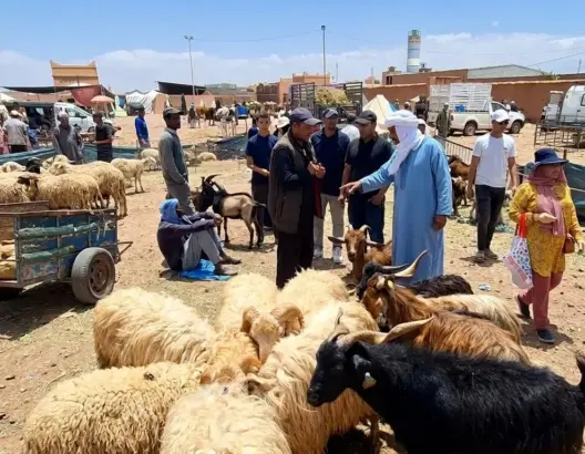 أضاحي العيد تشتعل في ورزازات.. أسعار تفوق القدرة الشرائية وتفجر موجة استياء واسعة