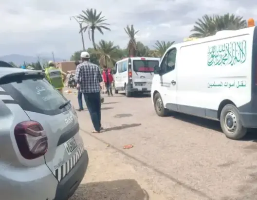 ورزازات.. مصرع شخص وإصابة آخرين في اصدام بين دراجة نارية وهوائية بسكورة