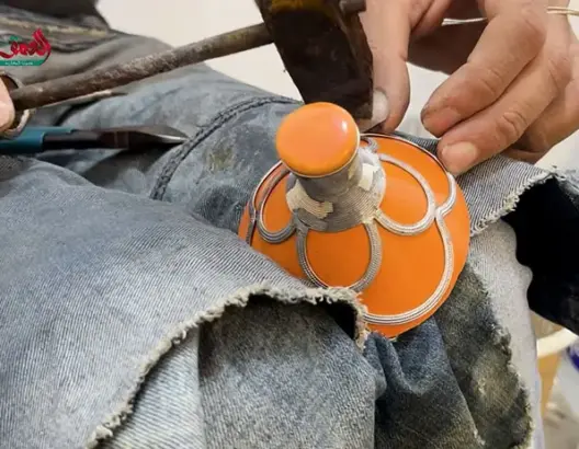 الفخار المُطعّم بالفضة