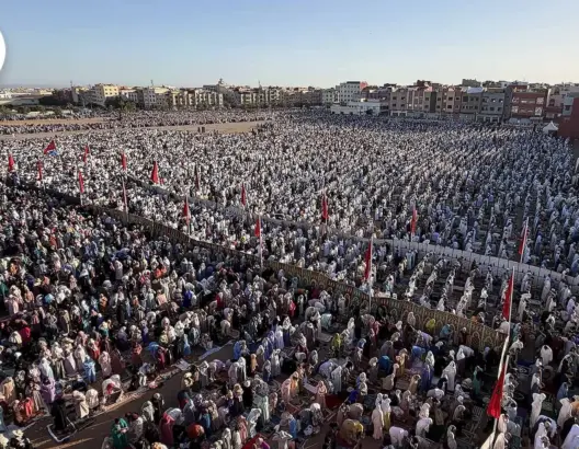 أجواء صلاة عيد الأضحى بسلا