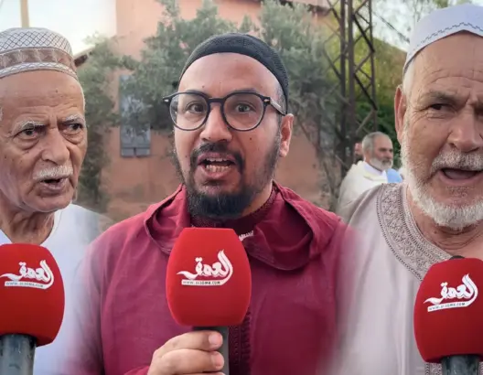 تبريكات وتهنيئات للمغاربة بعد اداء صلاة عيد الأضحى بمراكش