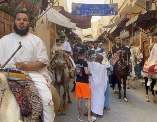 “الحمّارة” عادة فاسية عريقة في العيد