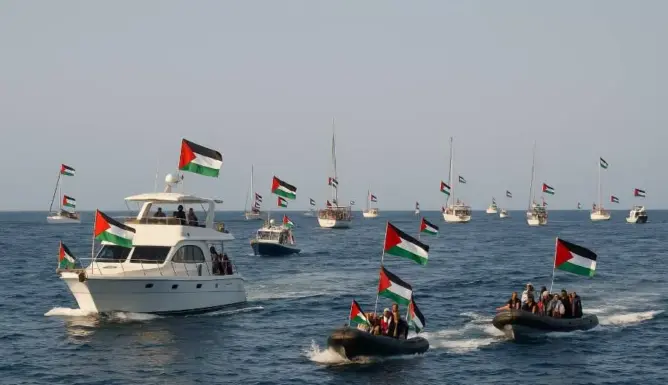 أسطول الصمود 2"