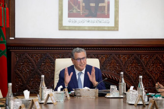 مجلس الحكومة، المنعقد اليوم الخميس برئاسة رئيس الحكومة عزيز أخنوش