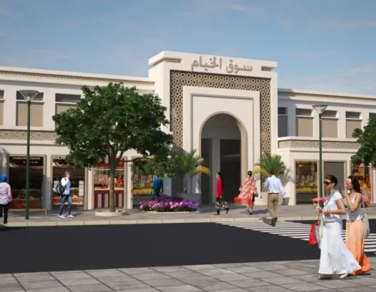 يضم 3 طوابق ويستوعب 500 تاجر.. مشروع تأهيل “سوق الخيام” بعين الشق ينتظر تأشير الوالي