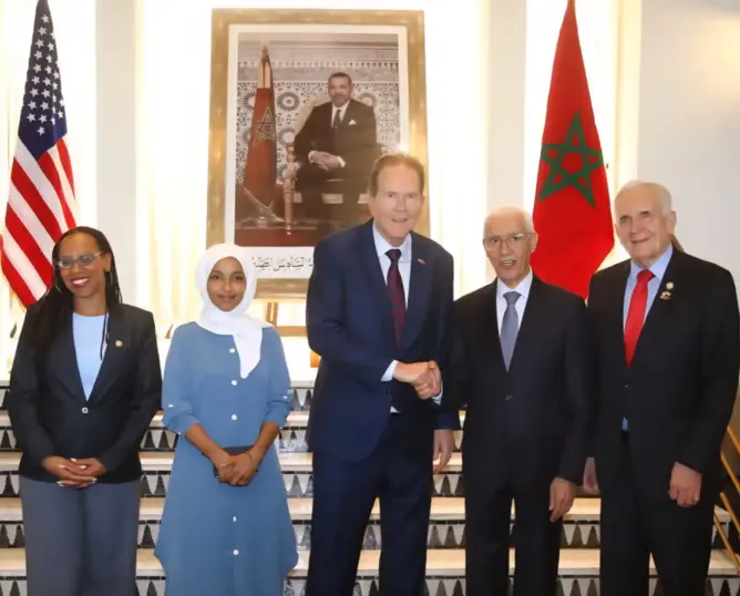 رئيس مجلس النواب يتباحث بالرباط مع أعضاء الكونغرس الأمريكي سبل تعزيز التعاون الثنائي