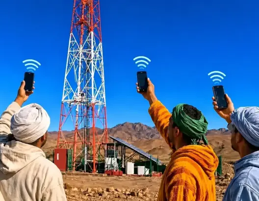 غياب “الريزو” والأنترنت يفاقم عزلة آلاف الأسر بإقليم ورزازات ويعمق معاناتهم اليومية