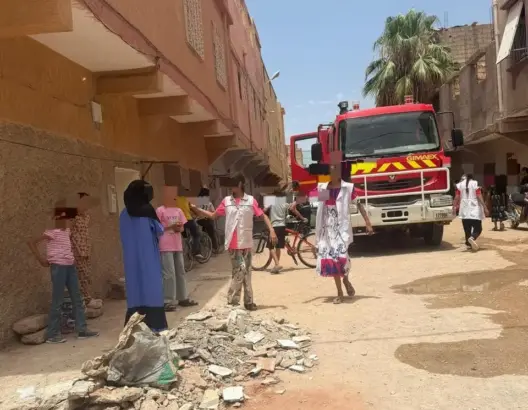إصابة خمسيني في انفجار قنينة غاز بحي الحدب بالرشيدية